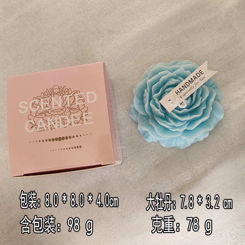 Soybean de soja, flores de plátum, flores de banano, flores de boda, regalo de mano, incienso, regalo de vacaciones hechas a mano, aroma de rosa