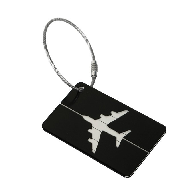 Viajar al extranjero, avión, aleación de aluminio, etiqueta de equipaje, equipaje, tarjeta de embarque, tarjeta de envío de metal