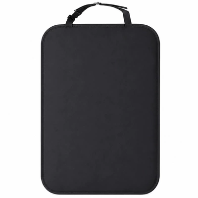 Car anti-kick pad, Amazon seat back protection pad, backrest protective pad, car anti-wear and anti-dirt pad, cross-border bestseller (Chair back anti-kick pad) - black-oxford-fabric-anti-kick-pad-no-pockets