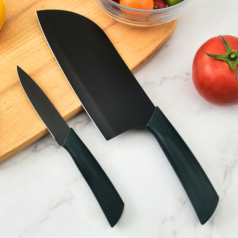 Cuchillo de cocina doméstico, ligero y afilado, cuchillo para mujer, cocina, corte de verduras, corte de carne, cuchillo multifunción de acero inoxidable