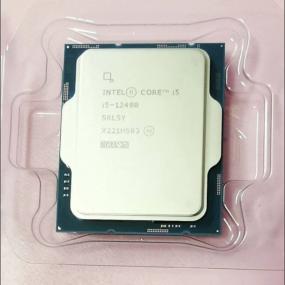 I5 12400 Sanda процессор для компьютера, 6 ядер, 12 потоков, поддерживает материнские платы H610/B660