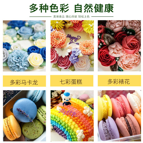 Komebundo Doryu Edible Food Coloring Bakery Grade Cake Frosting Paint Water Soluble Children's Experiment Color Mixing Fondant
