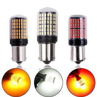 Car Led Turn Signal 3014 144Smd 1156 1157 High Brightness Brake Light Decoding Anti-Stroboscopic