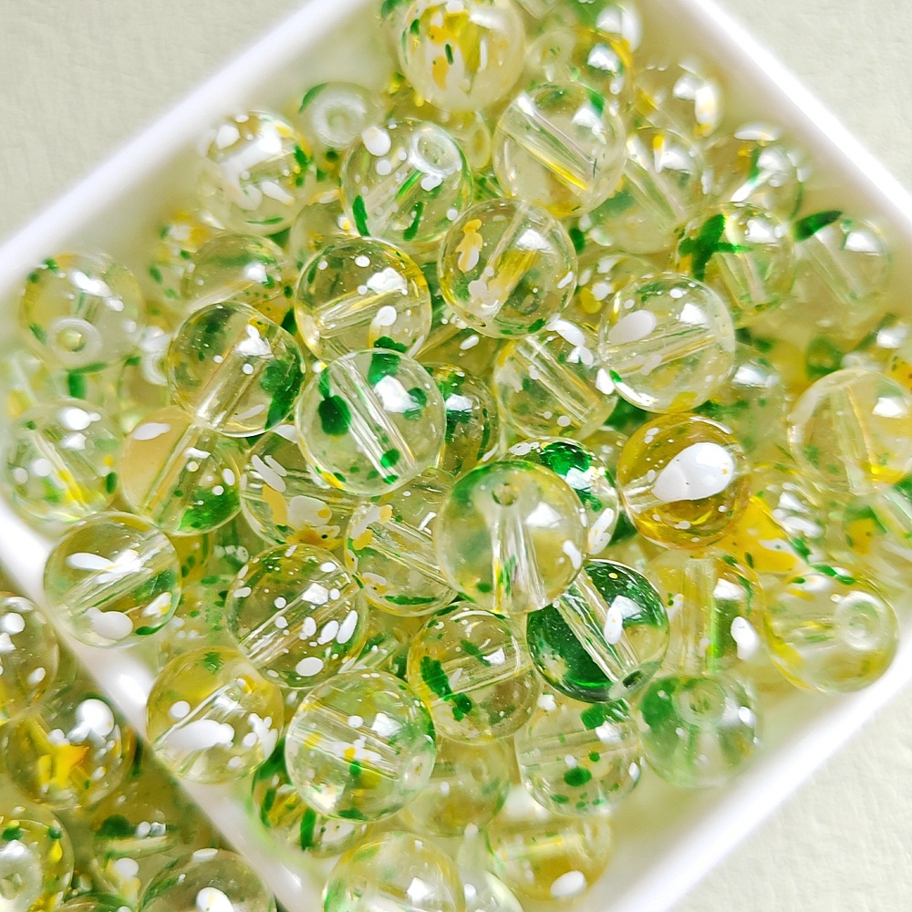 38g Weight Beads Jewelry Making Type DIY Jewelry Accessories Classification 50 PCS/Package Quantity Glass, glass Material Solid Color Pattern Stoving Varnish Design Simple Style, Classic Style Style 50 PCS/Package Glass Glass Solid Color DIY Jewelry Accessories Beads 1