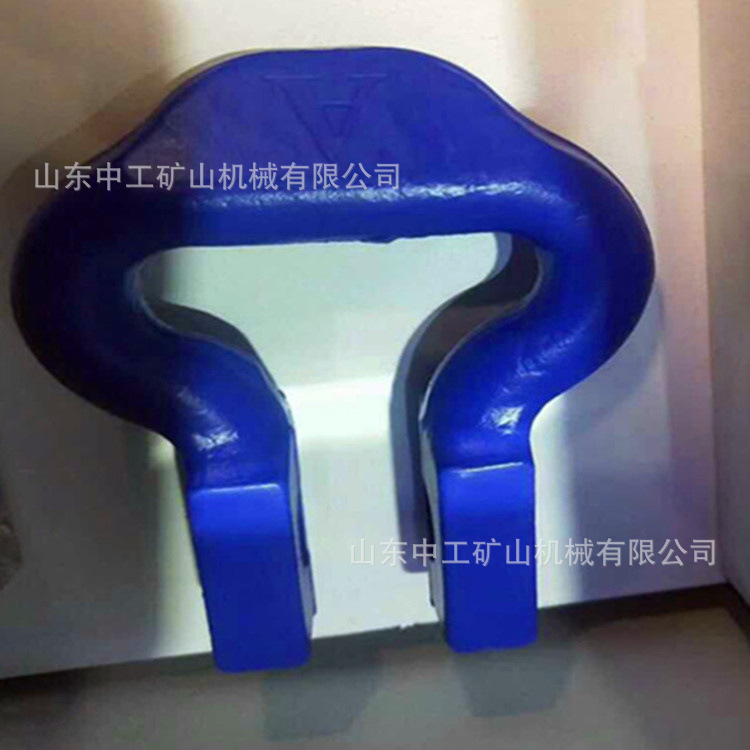 矿用开口式马蹄环 14x50接链环 C级开口接链环圆环链26x92连接环