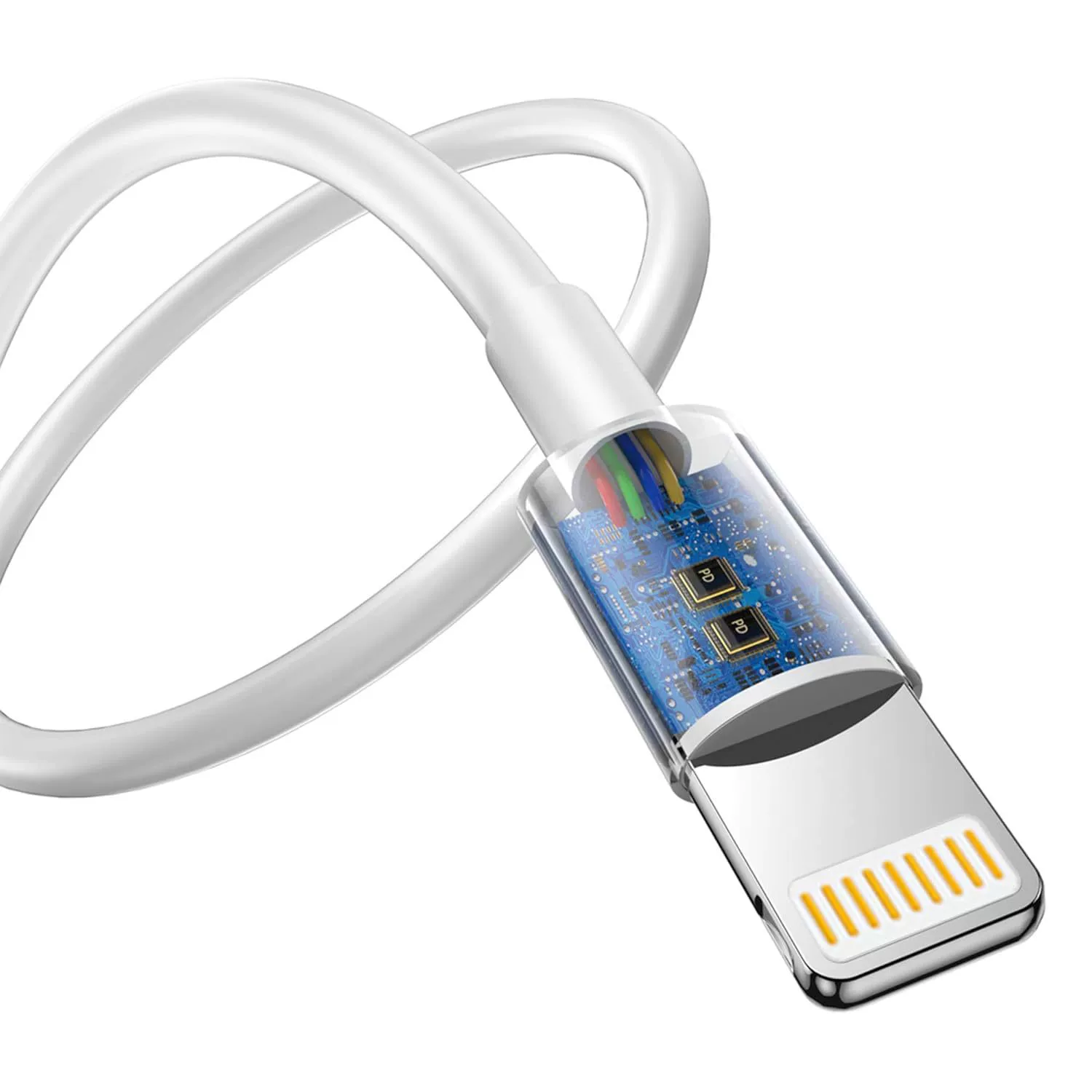 Новый PD 27W сверхбыстрая зарядка дерзкий кабель данных, совместимый с iPhone 6-13, портативная быстрая зарядка