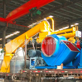 青岛华鑫铸机公司双臂连续式树脂砂混砂机 5吨的，10吨的都有