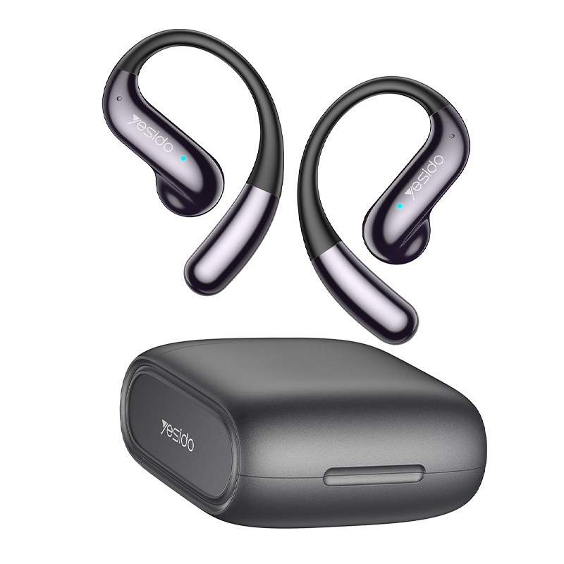 yesido Bluetooth ヘッドセット ows ワイヤレスクロスボーダー気伝導ヘッドセット耳掛け式 anc ノイズリダクション Bluetooth ヘッドセット|undefined