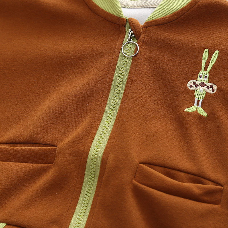 Jongens Herfstkleding Sport Tweedelige Set voor 1-jarige Baby's Lente en_voghion.com