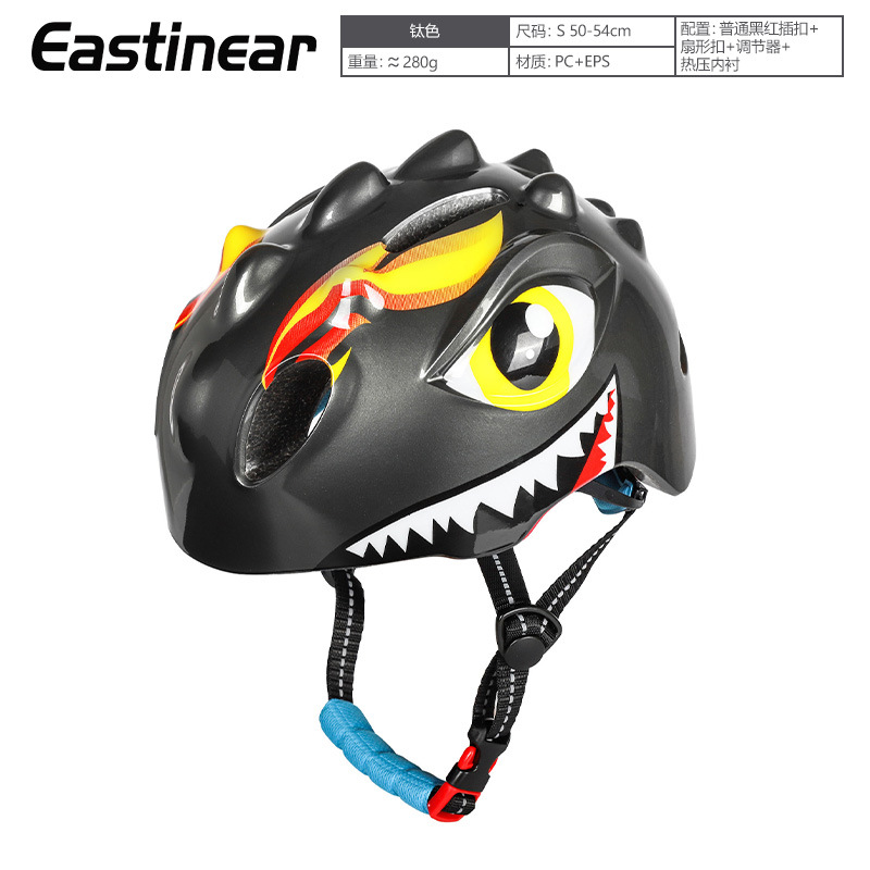 Casco para bicicleta de equilibrio, casco de ciclismo para niños, casco para patinaje sobre ruedas para niños, casco de dibujos animados para niños y niñas, casco de seguridad para bicicleta
