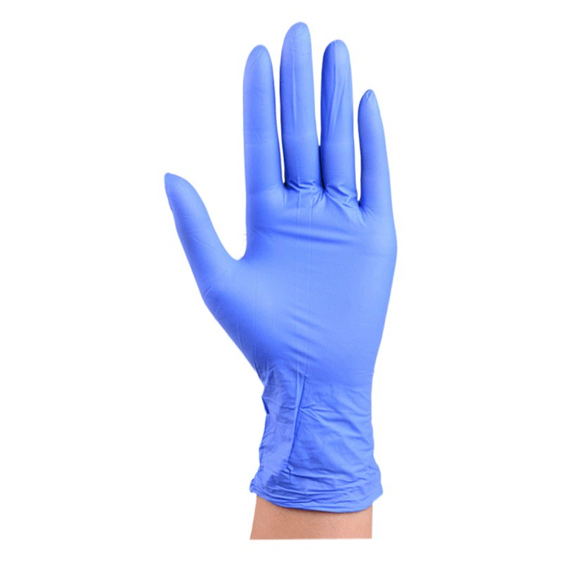 Одноразовые перчатки нитриловые пищевые специальные на вынос работы по дому кухня кейтеринг высокоэластичные прочные коробчатые резиновые перчатки