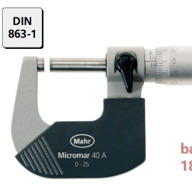 德国MAHR马尔 机械千分尺 4134004/4134005/4134006/4134007