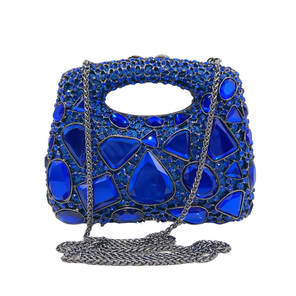 Nuevo bolso de cena de diamantes de cristal bolso de hombro bolso de mujer bolso de fiesta de Europa y América bolso de piedra