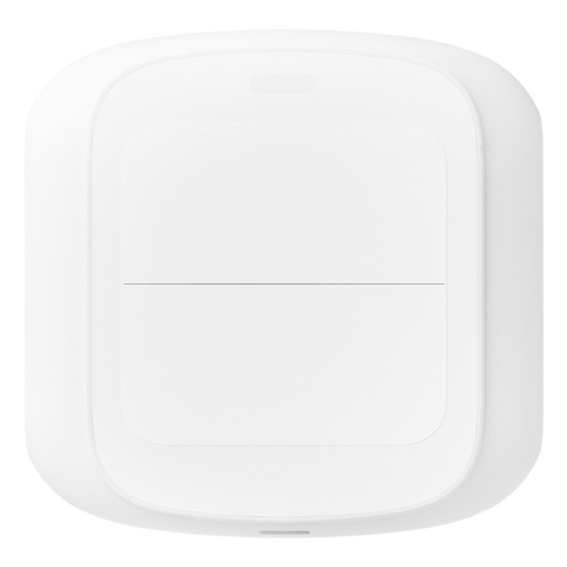 Interruptor opcional de escena zigbee Tuya, interruptor inalámbrico de escena de hogar inteligente, interruptor de control remoto wifi de doble apertura