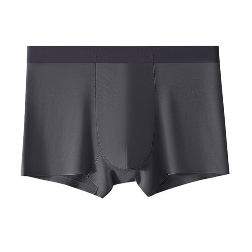 High-end seamless 60-count Lenzing Modal large size underwear men's breathable 7A antibacterial boxer shorts wholesale customization