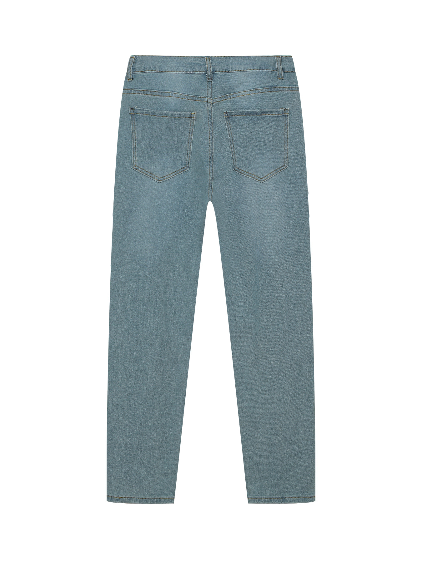 Comercio exterior transfronterizo de alta calidad hombre americano pie pequeño jeans elásticos Amazon jeans ajustados para hombre