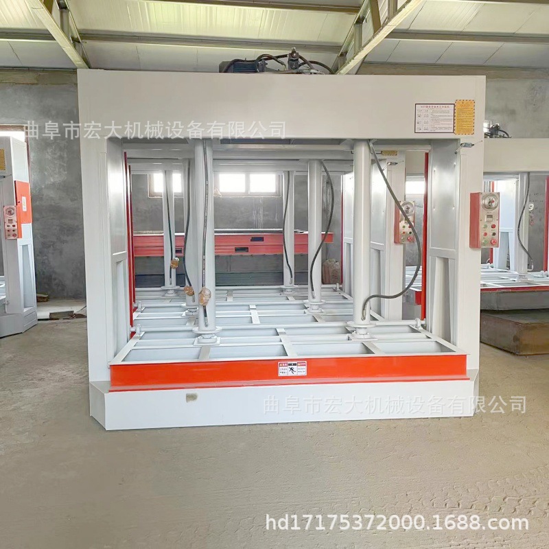 防火板外墙保温加工用设备 宏大 龙门铣刨面平整 木工液压冷压机