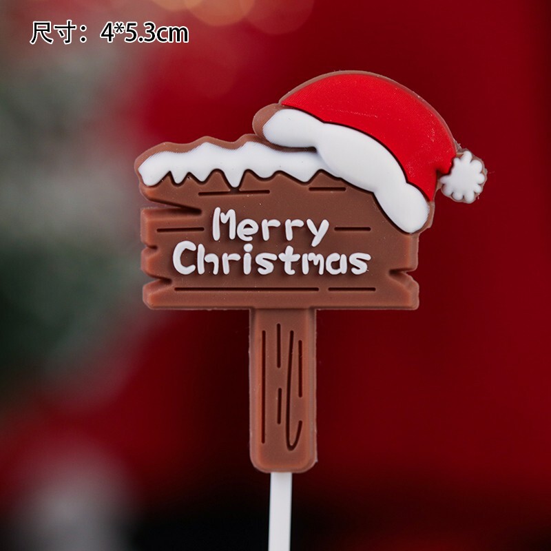 著作権クリスマスケーキ装飾装飾品ソフトゲルクリスマス楽しい老人雪だるまヘラジカクリスマスツリーパーティープラグイン|undefined