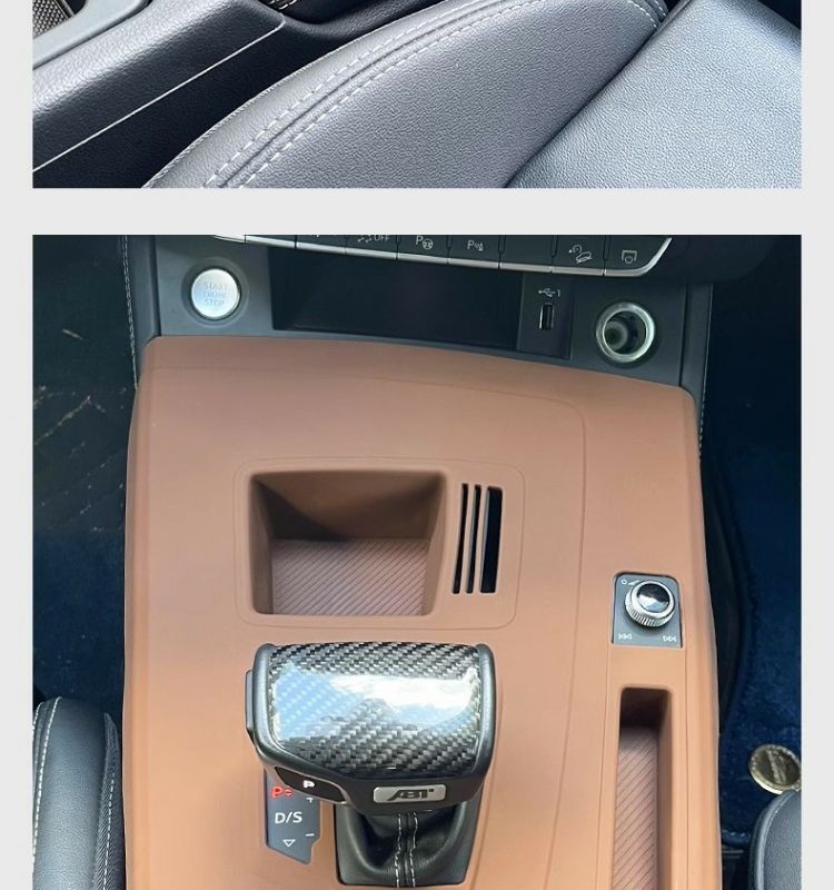 Q5L Central Control Protection Silicone Pad Gear Panel Protective Film Interior Modification Decoration Supplies Accessories 21-24 Models