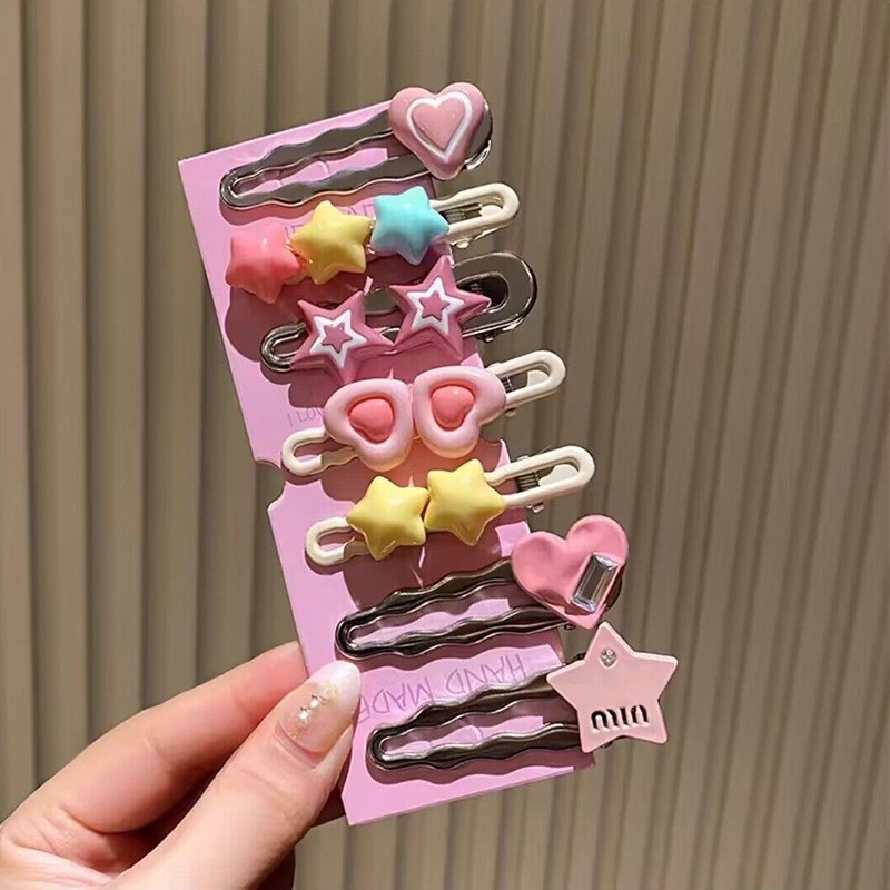 Horquilla con forma de estrella de mar, clip para el cabello con flequillo, nuevo y bonito clip para el cabello, accesorio para el cabello, clip lateral.