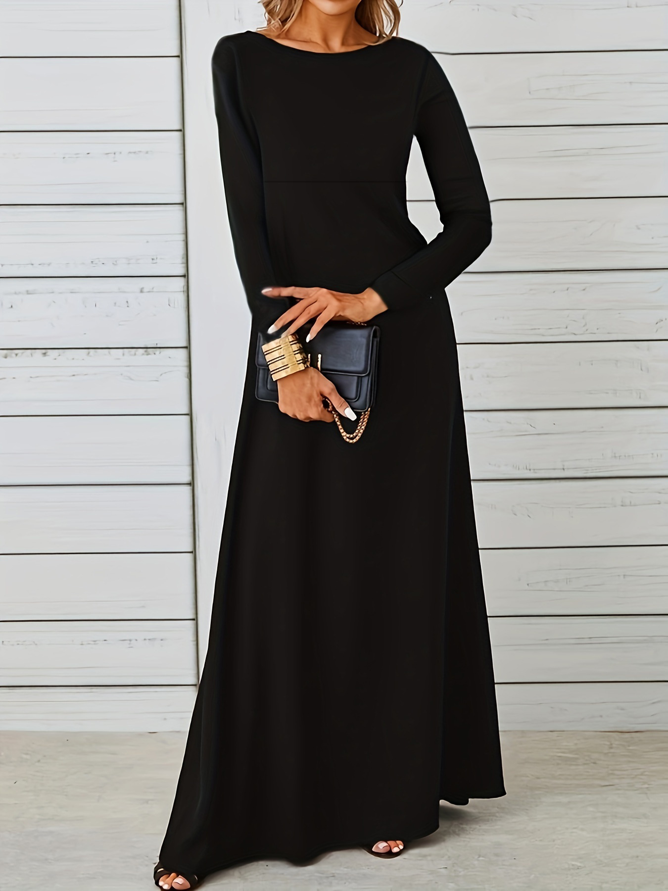 Wal Mart Spring Autumn Sexy Girls High Sense Dress Women Clothing