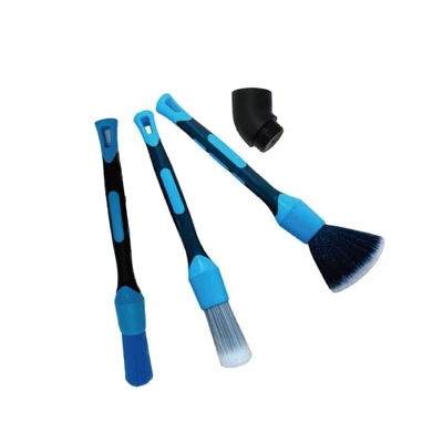 Car cleaning tools – new car wash brush tire - soft-bristle-pointed-blue-silk-elbow-zipper-bag-bagged-specifications-2081428cm02kg-boxed-specifications-261033cm025kg