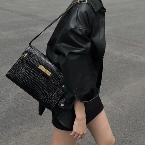 Bags  New Yang Shulin Manhattan Women's Bag Spring and Summer Versatile Fashion Kelly Bag Single Shoulder Crossbody Underarm Bag