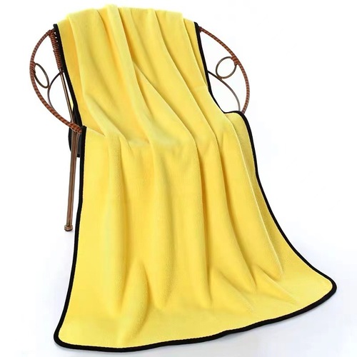 Cat pet towel, dog and cat quick-drying bath towel, soft absorbent coral velvet pet bath towel