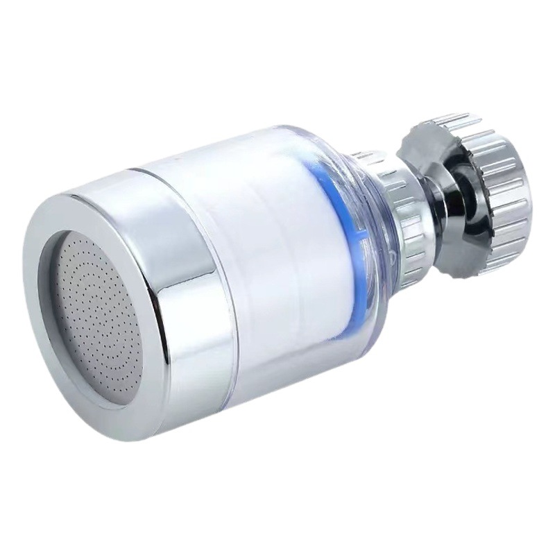 Kitchen Faucet Filter Extension Filter Household Booster Splash-Proof Transparent Nozzle Water Purifier Spout