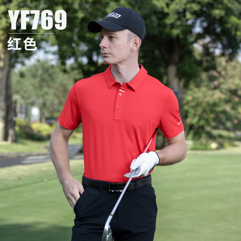 YF769-Tay ngắn màu đỏ