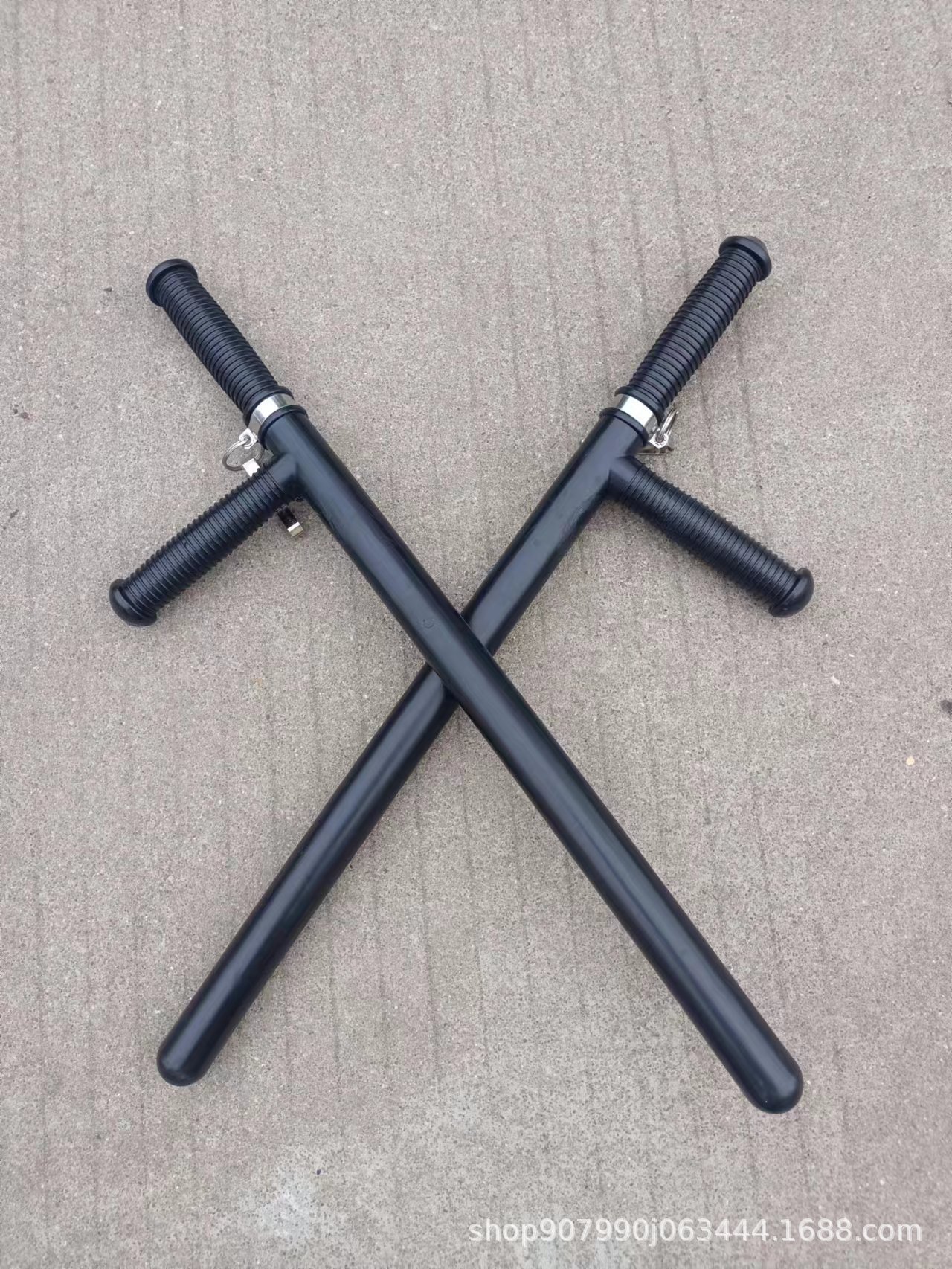 pc防暴棍T型棍丁字棍t型拐武术车载自卫防身棍棒器材防爆棍橡胶棒-阿里巴巴