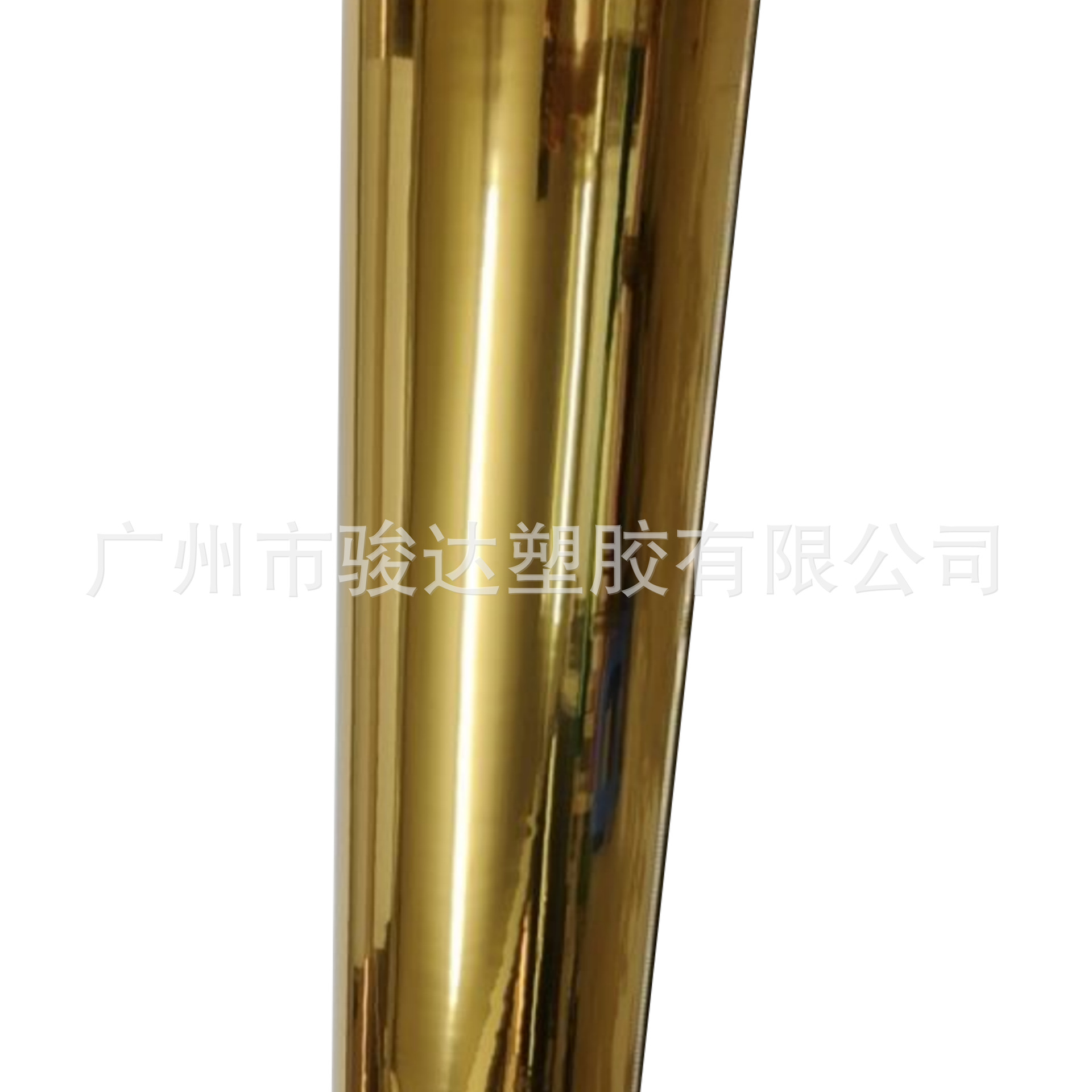 直销电镀TPU高亮金膜/高亮银膜 电镀PVC膜 高周波烫立体标材料