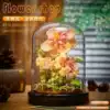 Hibiscus flower [display cover + building block base]