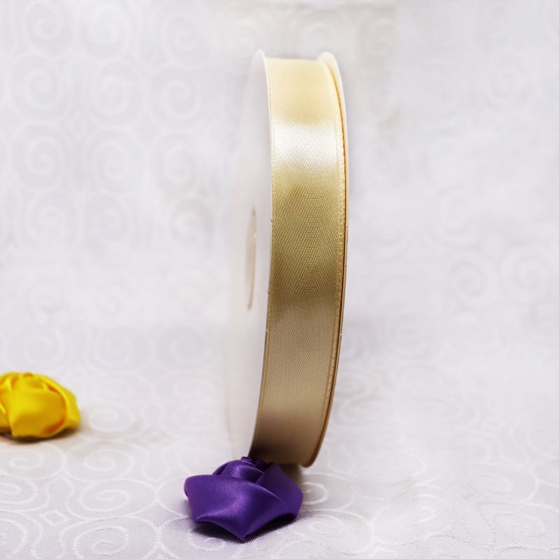  Cinta de raso 2 cm, rollo para decoración, envoltura de regalos, repostería y bodas