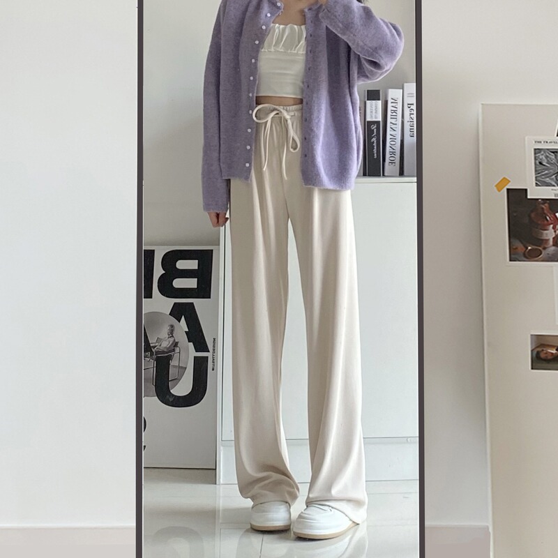 Cross-border Sports Pants Women's 2022 New Spring and Autumn Thin Loose All-match Ankle Pants Fashion Trendy Harlan Casual Pants