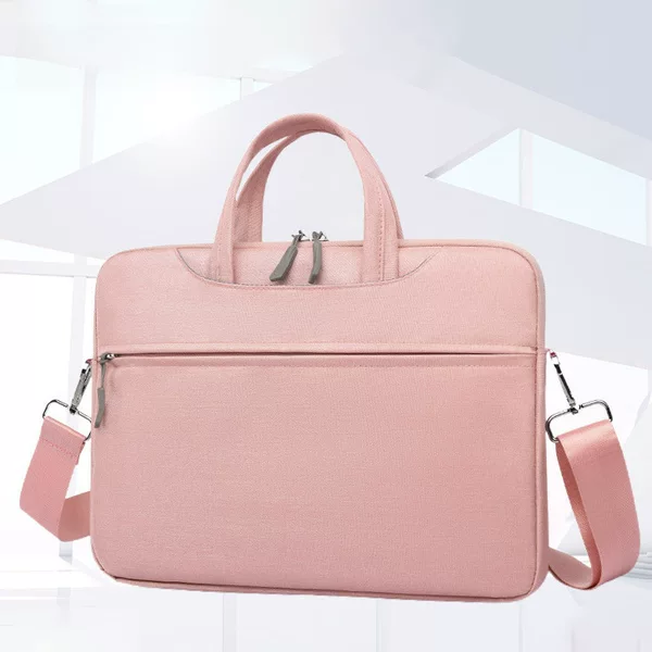Special Offer Classic Computer Bag, Portable Shoulder Business Briefcase 14/15/ 17inch Inch, Plush Lining, Waterproof Notebook Bag