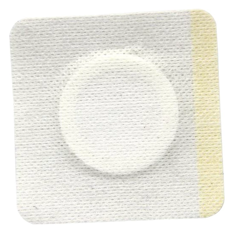 Белый нетканый спанлейс трехвольтовая наклейка Наклейка для акупунктуры на пупок Полая повязка Пустая наклейка Штукатурка Фиксированная клейкая лента