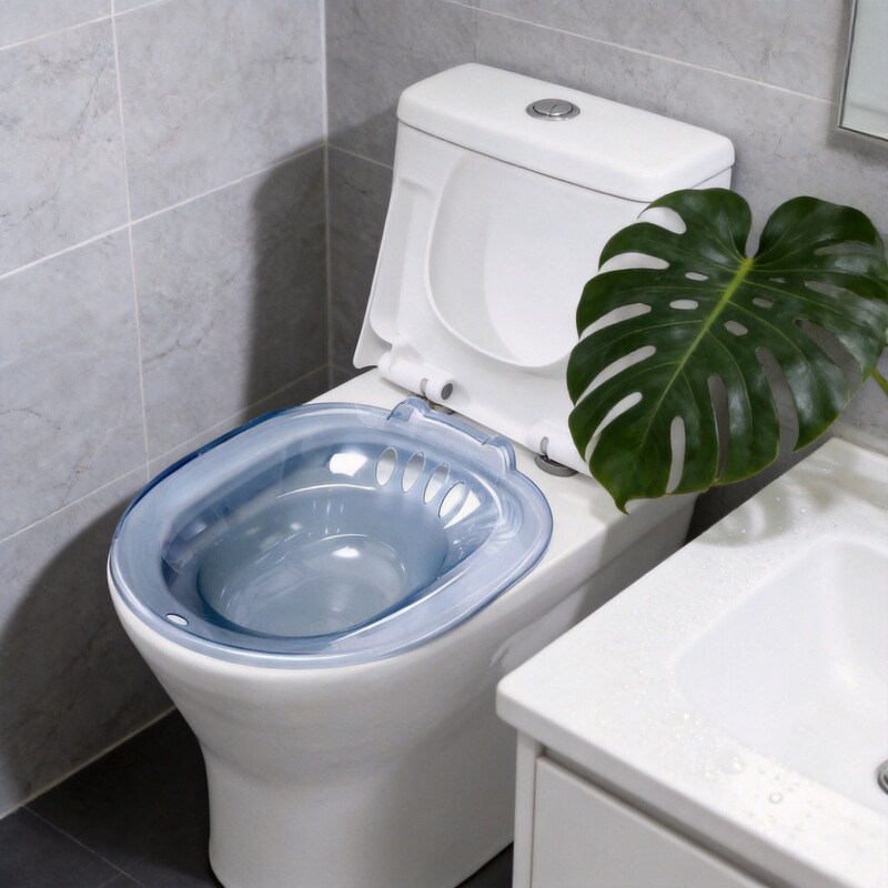 Multifunctional sitz bath basin for women's private parts cleaning, postpartum care basin for pregnant women, hemorrhoid steam wash toilet basin Multifunctional sitz bath basin for women's private parts cleaning, postpartum care basin for pregnant women, hemorrhoid steam wash toilet basin