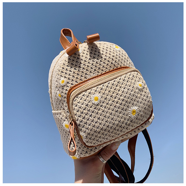 Solid Color Travel Women's Backpack display picture 4