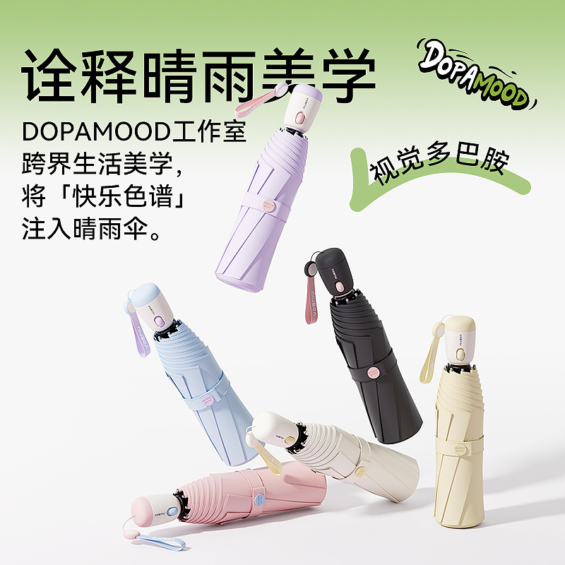 ZUODU ZUODU 全自動日傘 女性用 日焼け止め 紫外線防止 日傘 晴雨兼用傘 ポータブル|undefined