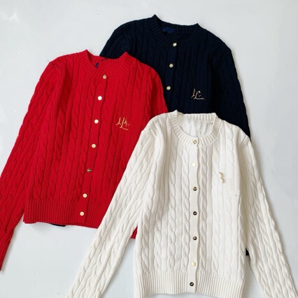 Japanese Style New Solid Color Casual Simple Round Neck Knitted Long-Sleeve Cardigan Jacket Comfortable Versatile Warm 2026 Spring Model