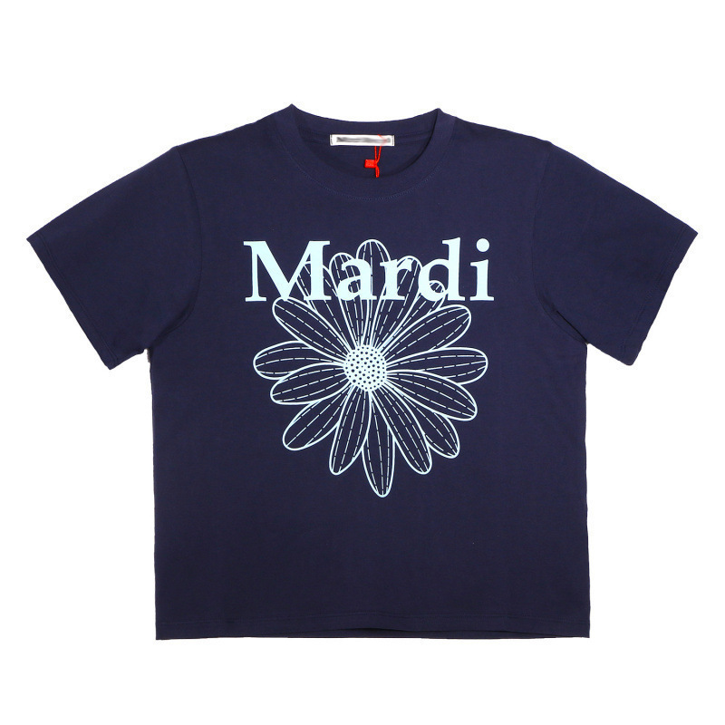 【カウンター品質】韓国マルディトレンドブランド半袖Tシャツリトルデイジードーマンプリントラウンドネックピュアコットンクロスボーダー|undefined
