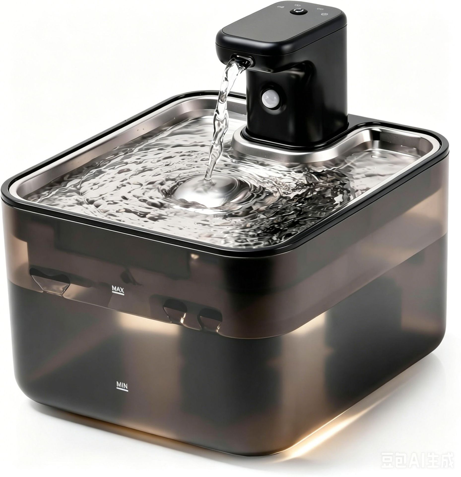 Fábrica de fuente de agua para gatos agua corriente no enchufable agua automática para gatos agua para gatos agua para beber image 21