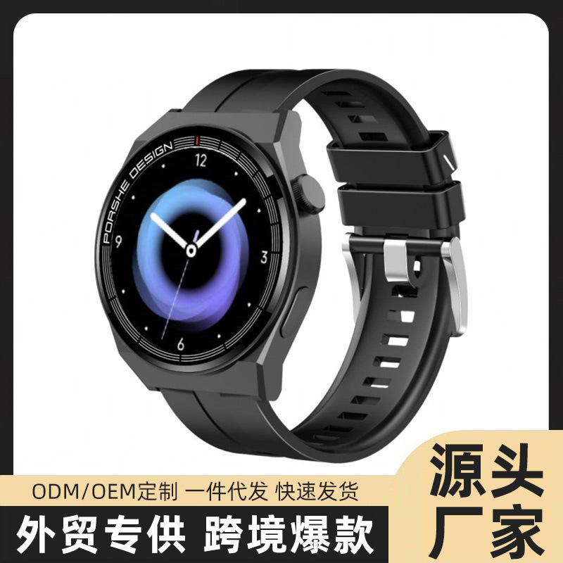 Shake Audio Video Number Huaqiang North Gt3pro Porsche Smart Watch Men's Wireless Charging Bluetooth Call Heart Rate