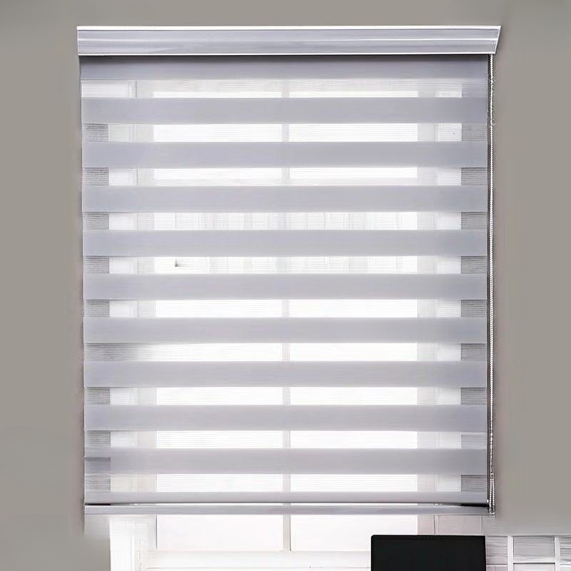 百叶窗 免打孔卷帘百叶窗帘卧室家用阳台厨房厕所客厅全遮光升降