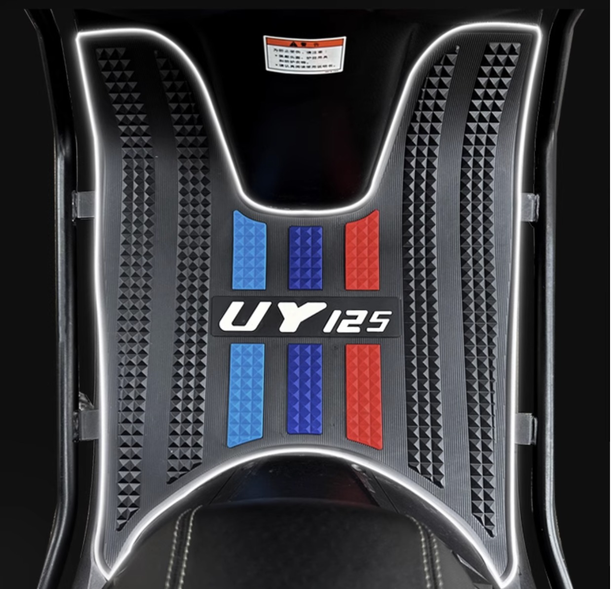 No.9 Mzmix Foot Mat Electric Vehicle Refitting Accessories Foot Mat Thickened Foot Mat No.9 Mzmix Long Tail Foot Mat