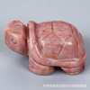 Wholesale Jade Crystal 1.5 -inch Turtle Carving Small Animals Swing Jade Crafts One piece