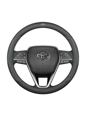 Steering wheel cover – made of genuine leather