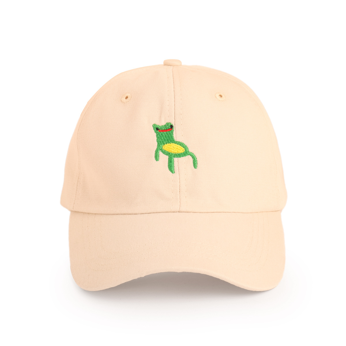 Korean Style Cute Frog Wide-brimmed Sunscreen Baseball Cap display picture 8