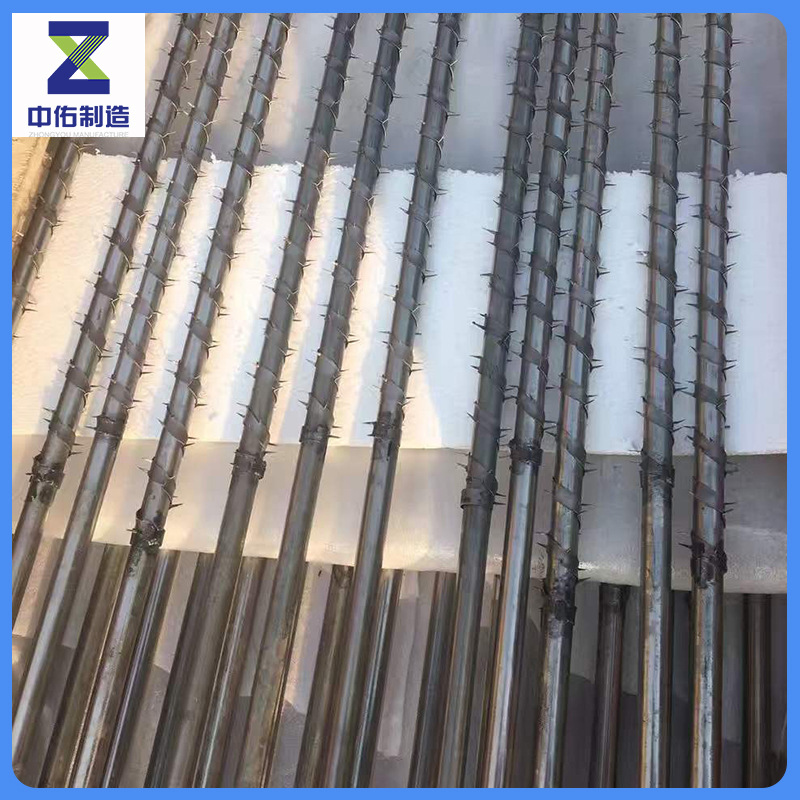 钢带式放电极线砖窑厂脱硫除尘专用不锈钢管刺阴极线 2205阴极线